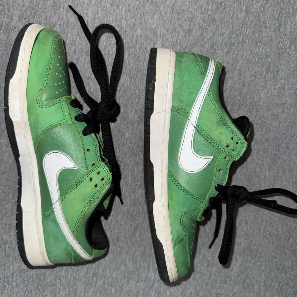 Nike Dunk Low Pro SB Taxi Cab. Grass/ White - Picture 5 of 10